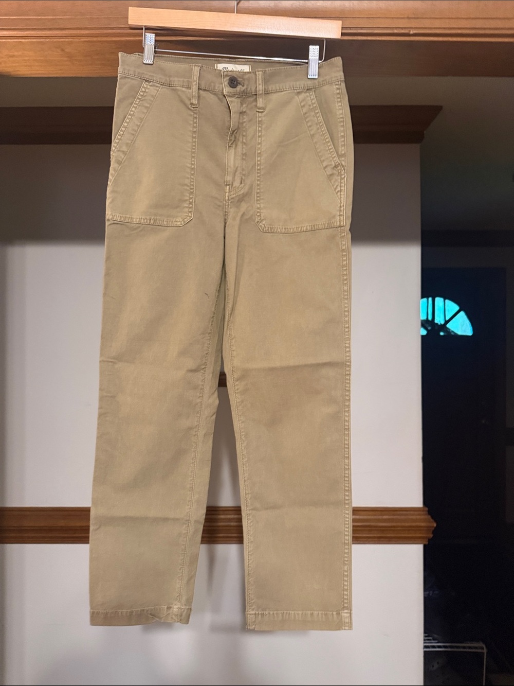 Madewell Women’s Khaki Utility Chinos